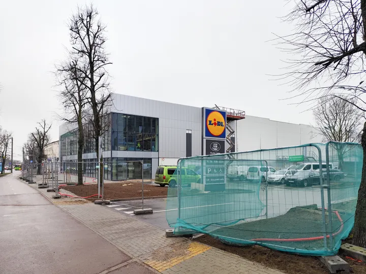 Nauja LIDL parduotuvė Savanorių pr.