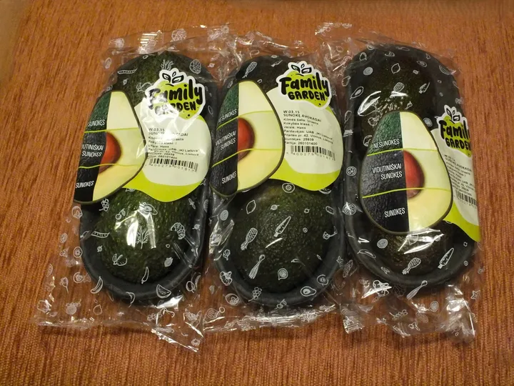 Kauniečio pirkti avokadai / Skaitytojo nuotr.
