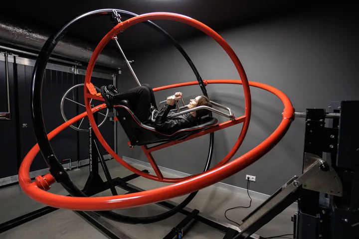 Lietuvos aviacijos muziejaus Skrydžio pažinimo centro simuliatoriai / R. Tenio nuotr.