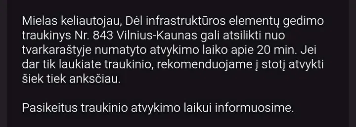 Gautas laiškas / skaitytojos nuotr.