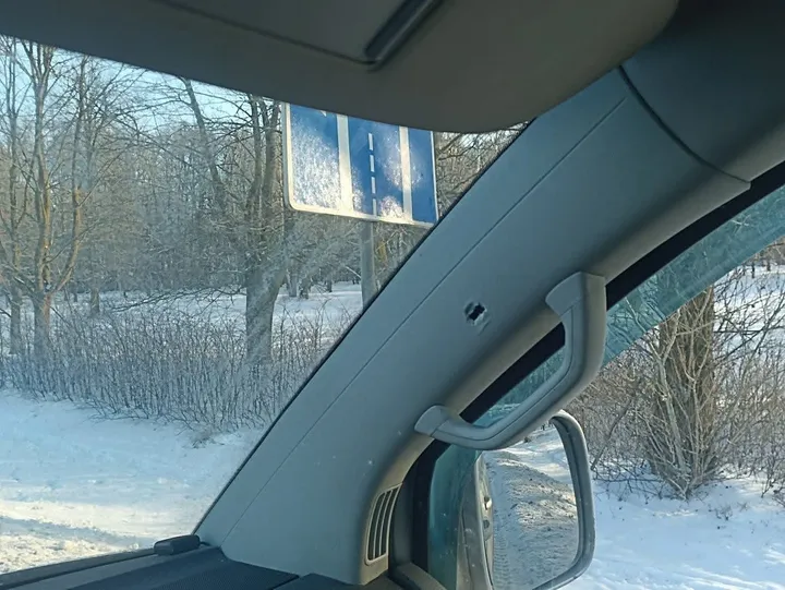 Į važiuojantį automobilį pataikė kulka / Lietuvos medžiotojų ir žvejų draugijos nuotr.