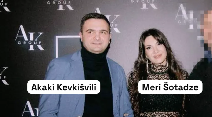 Akaki Kevkišvili ir Meri Šotadze / tyrimo „Sukčių sindikatas“ stopkadras / „Siena“