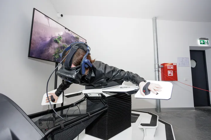 Lietuvos aviacijos muziejaus Skrydžio pažinimo centro simuliatoriai / R. Tenio nuotr.