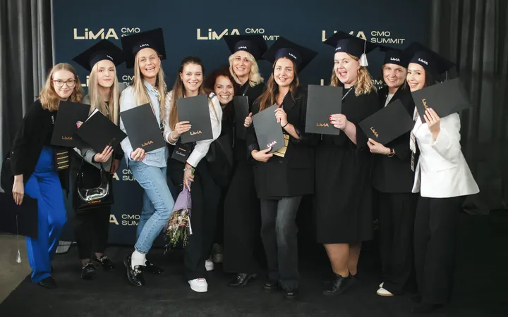 Diplomų įteikimai LiMA CMO SUMMIT'25 / Organizatorių nuotr.