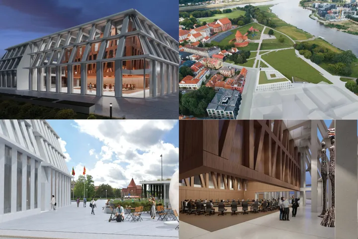 Kauno savivaldybės administracijos pastato konkurso laimėtojai „Urbis Tabula“ / LAS nuotr.