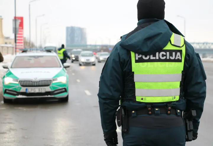 Policijos pareigūnas / Kauno AVPK nuotr.