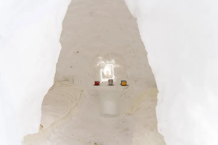 Sniego bažnyčia / R. Tenio nuotr.