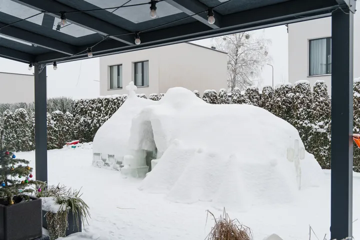Sniego bažnyčia / R. Tenio nuotr.