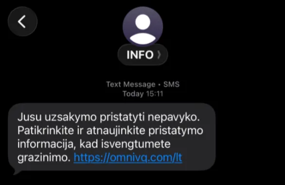sukciu zinute