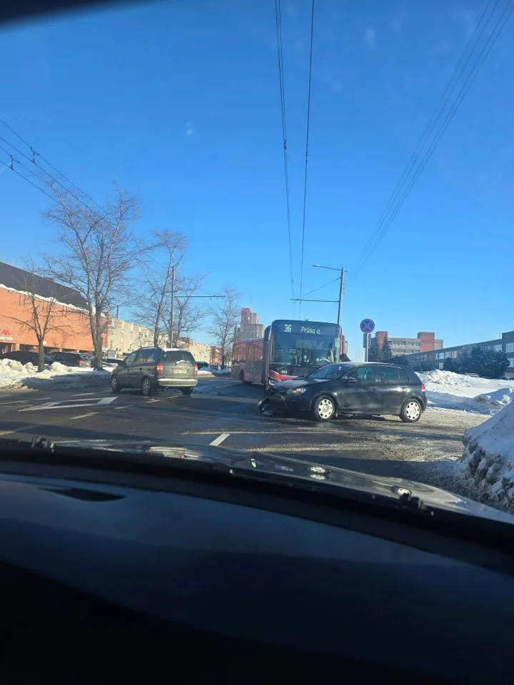 Avarija Draugystės gatvėje / Kas vyksta Kaune grupės nuotr.