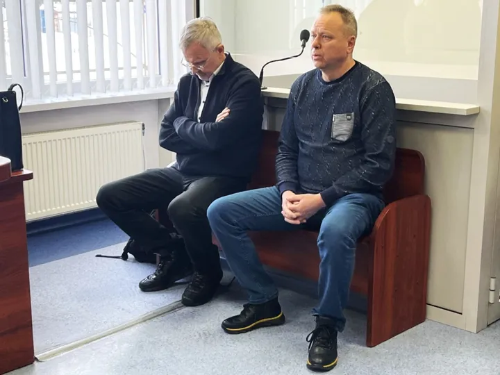 Algirdas Razma ir Saulius Gudas / D. Biržiečio nuotr.