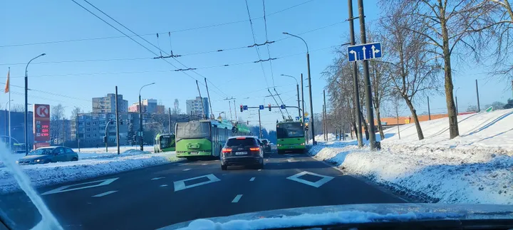 Šiaurės prospektas / Skaitytojo nuotr.