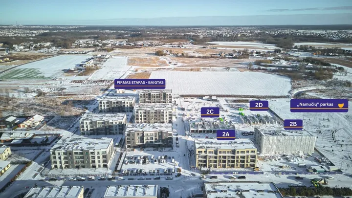 „Namučių“ statybų eiga