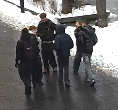 Policija aiškinasi, kas apgadino svetimą turtą / Kauno AVPK nuotr.