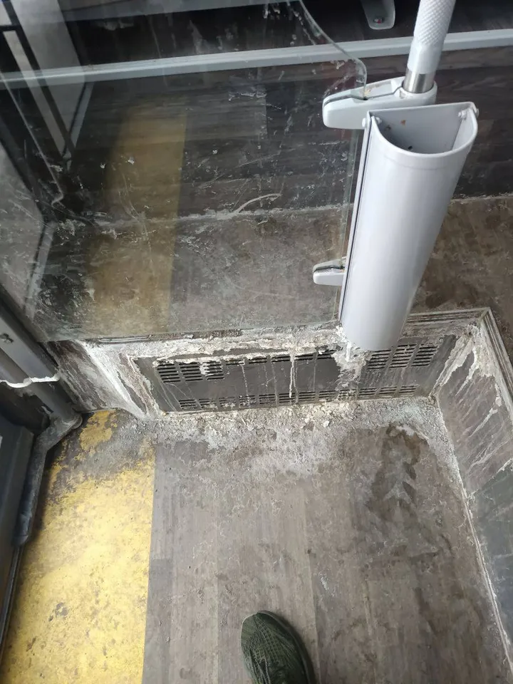 Švara autobuse / Skaitytojo nuotr.