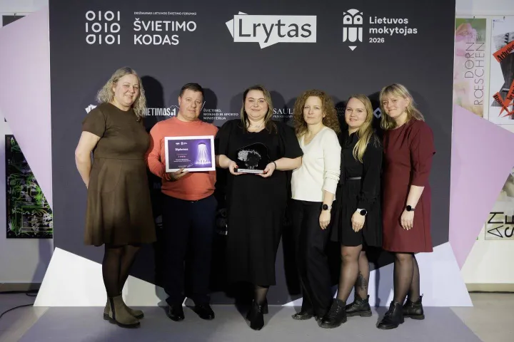 Išdalinti šeštieji Lrytas „Lietuvos mokytojas“ apdovanojimai / V. Skaraičio nuotr.