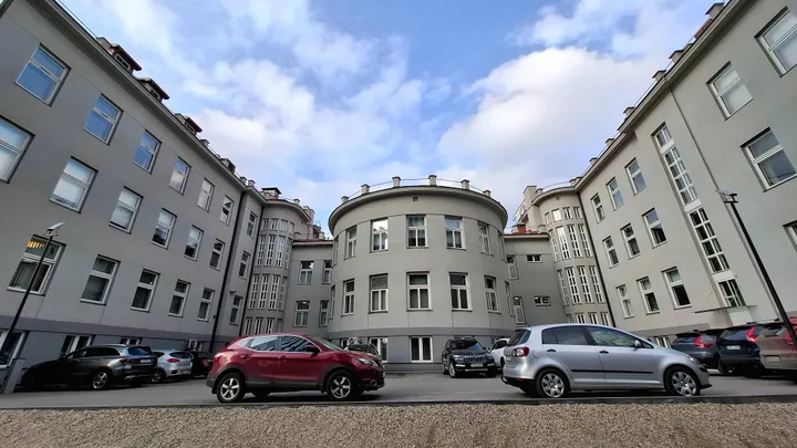 Buvę VDU Medicinos fakulteto rūmai iš kiemo pusės / S. Javaitytės nuotr.