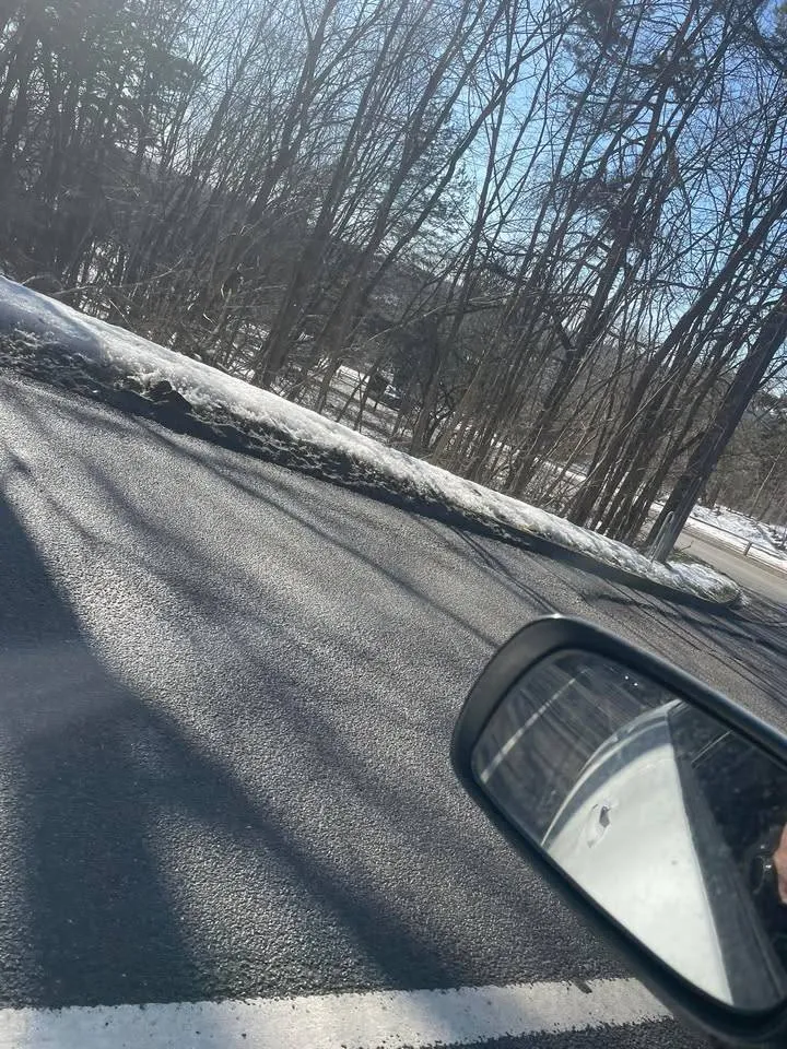 Kelio dangos pažeidimas Milikonių įkalnėje