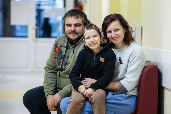 Renaro šeima / T. Biliūno, Kauno klinikų nuotr.