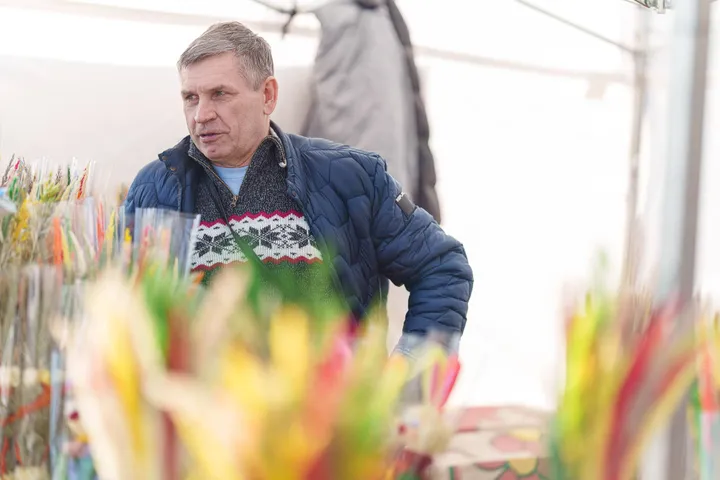 Kaziuko mugėje galima išvysti galybę Verbų / R. Tenio nuotr.