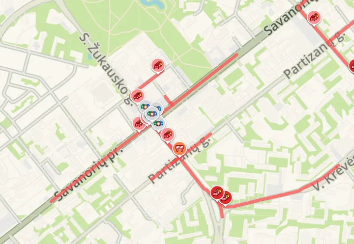 „Waze“ duomenys 17 val.