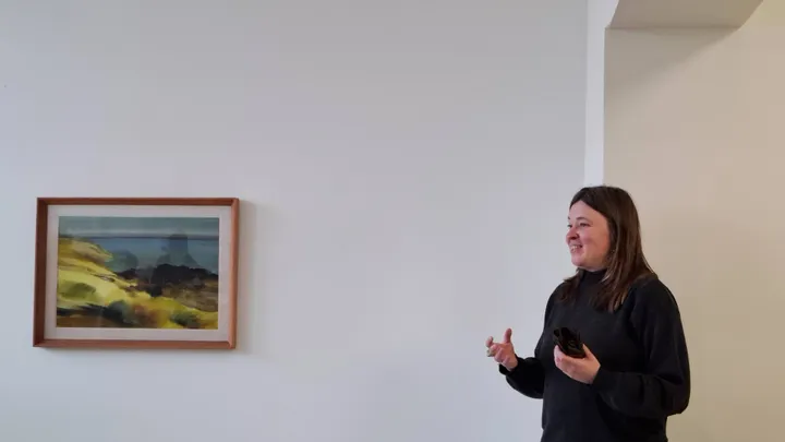 „Avietės“ erdvės kuratorė Agnė Bagdžiūnaitė / S. Javaitytės nuotr.