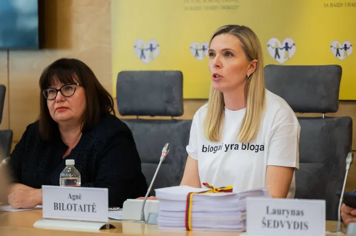 Agnė Bilotaitė / BNS nuotr.