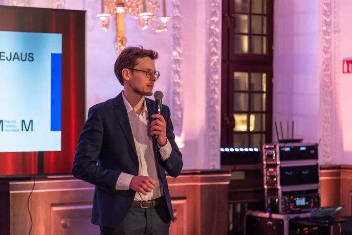 Kauno miesto muziejaus direktorius Gabrielius Sužiedėlis, nuotr. Ona Ivanauskienė