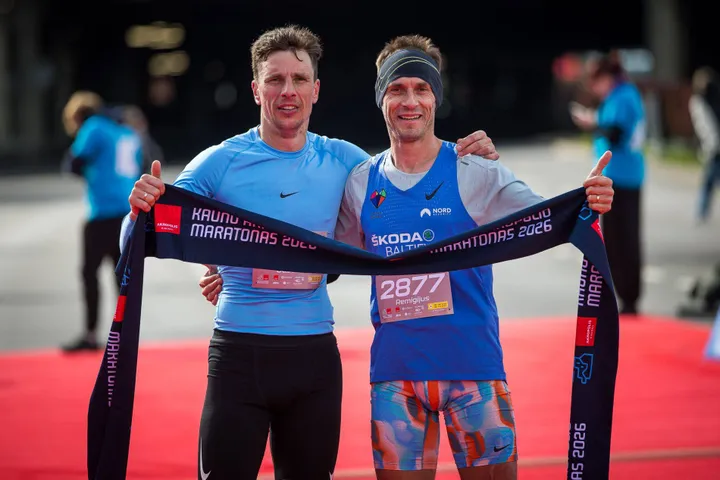 Remigijus Kančys, Justinas Čekanauskas, Kauno maratonas