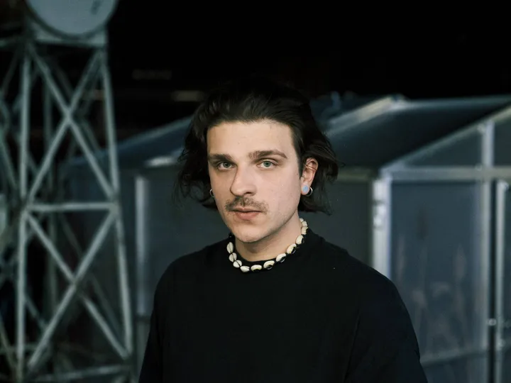 Spektaklio „Agnijos magija“ režisierius Naubertas Jasinskas / M. Norvaišos nuotr.