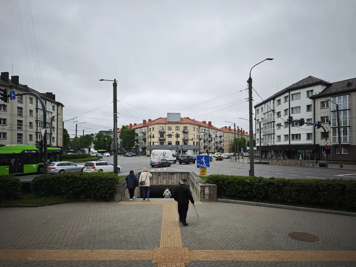 Neregių ir silpnaregių požeminė perėja / R. Tenio nuotr.