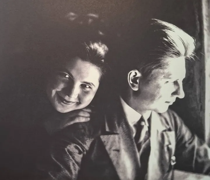 Adelė su broliu Jonu / Nuotr. iš D. Gervytės knygos „Adutė”