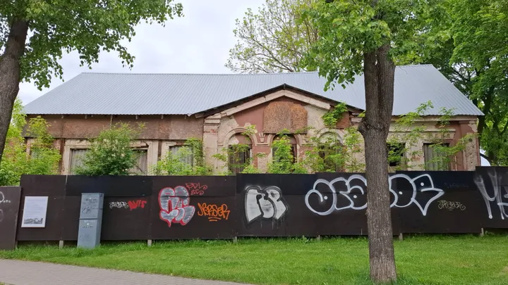 Dailininko Adomo Galdiko namas šiandien / S. Javaitytės nuotr.