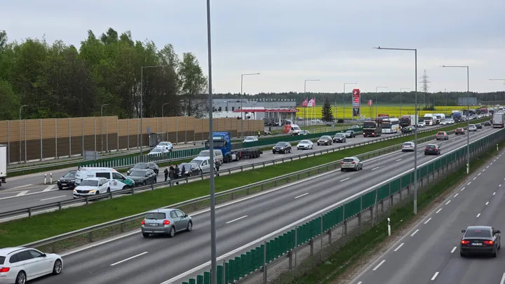 avarija a1 kelyje skaitytoju nuotr