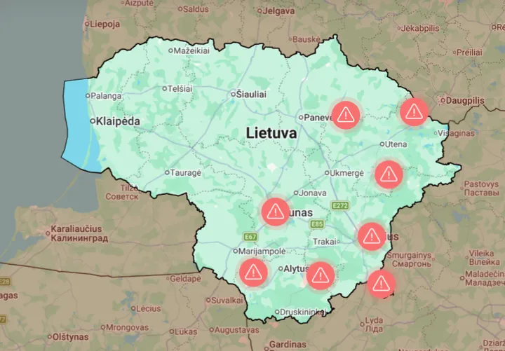 Elektros tiekimo trikdžiai / ESO nuotr.