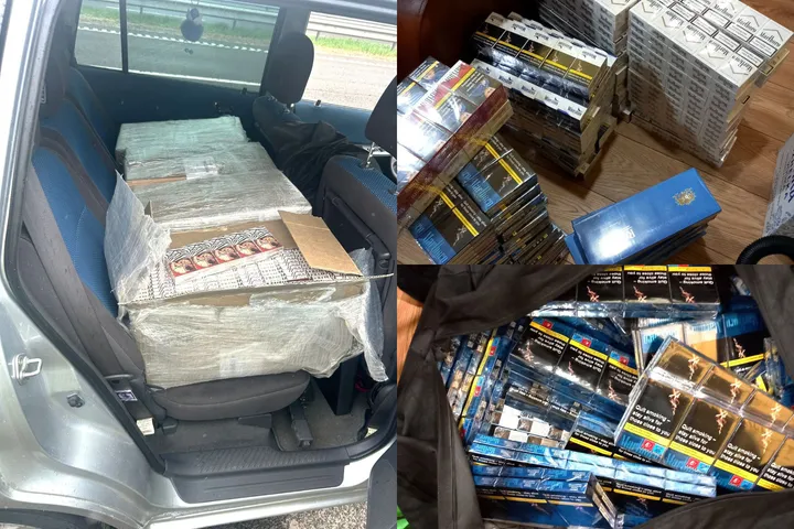Kaunietis gabeno kontrabandines cigaretes