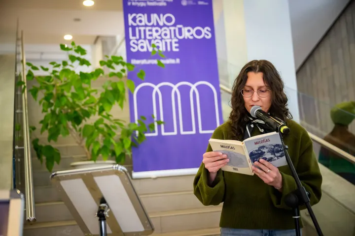 Kauno literatūros savaitė / J. Petronio nuotr.