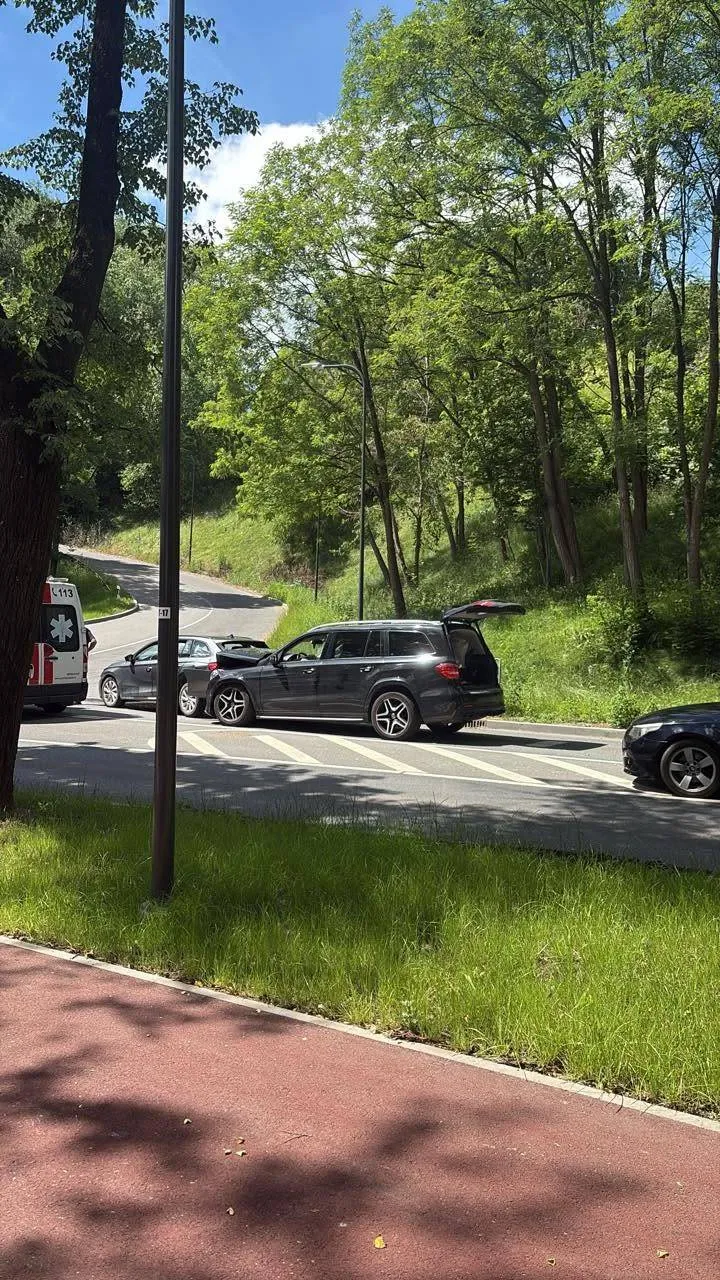 Avarija ant Milikonių kalno/ „Kas vyksta Kaune“ grupės nuotr.