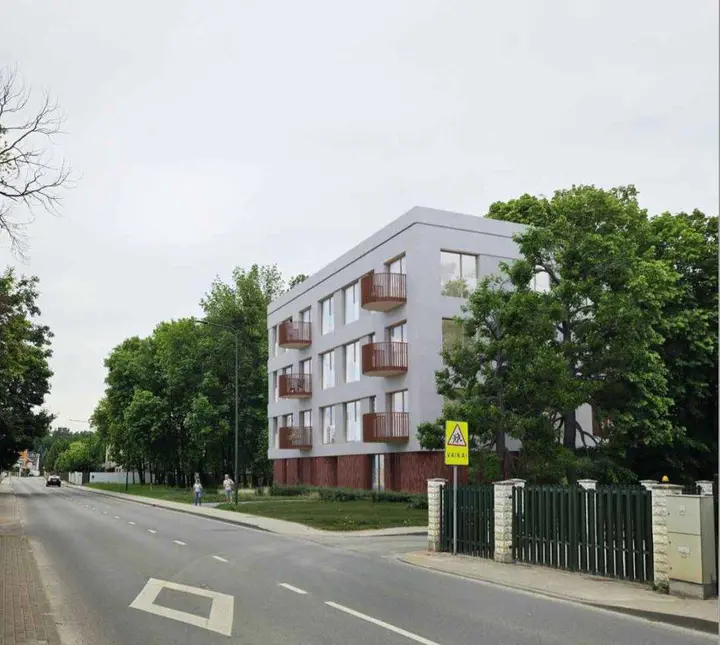 Verkių g. 18A planuojamas daugiabutis / „Ugnius ir architektai“ vizualizacijos