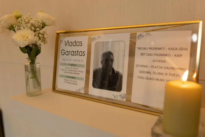Kaune atsisveikinama su V. Garastu