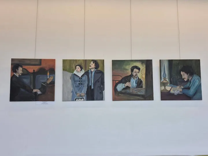 Kaune eksponuojama paroda, skirta S. Kymantaitei-Čiurlionienei atminti / Kauno M.K.Čiurlionio draugijos nuotr.