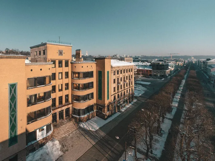 Kauno centrinio pašto rūmai / G. Meškausko nuotr.