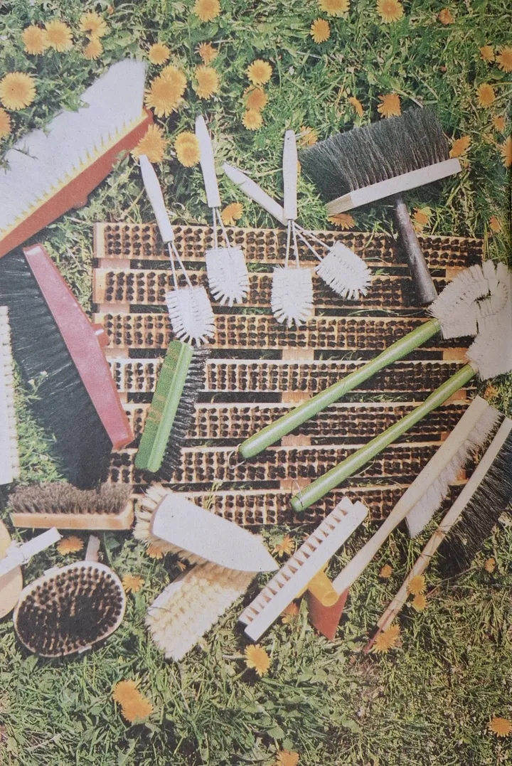 Šepečiai / Leidinio „Lietuvos aklųjų draugijos Kauno gamybinis mokymo kombinatas" nuotr.