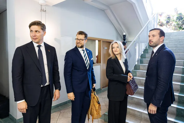 LSDP ir Demokratų sąjungos „Vardan Lietuvos“ atstovai susitiko dėl koalicijos sudarymo