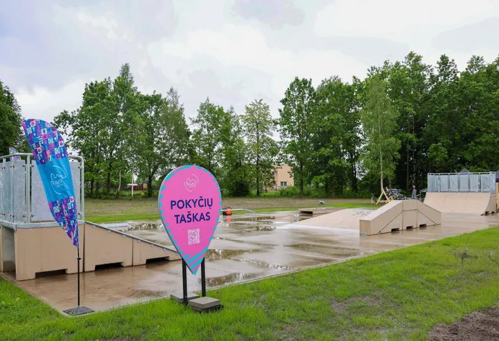 Neveronyse atidarytas sporto ir aktyvaus laisvalaikio parkas / KRS nuotr.