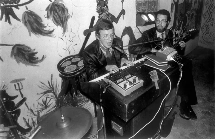 Jonas Jučas ir Feliksas Ratomskis, 1988 m. / Asmeninio archyvo nuotr.