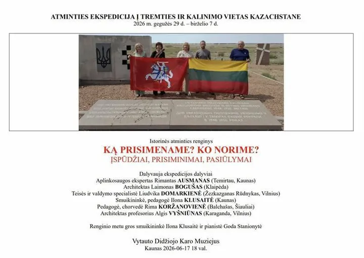 Renginys Karo muziejuje / Organizatorių nuotr.