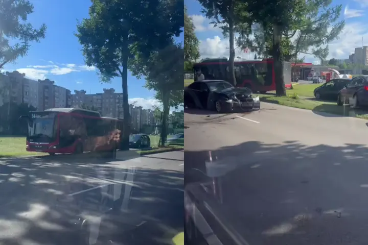 Avarija Baltijos gatvėje