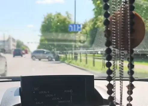 Avarija Kovo 11-osios g. / Stop kadro nuotr.