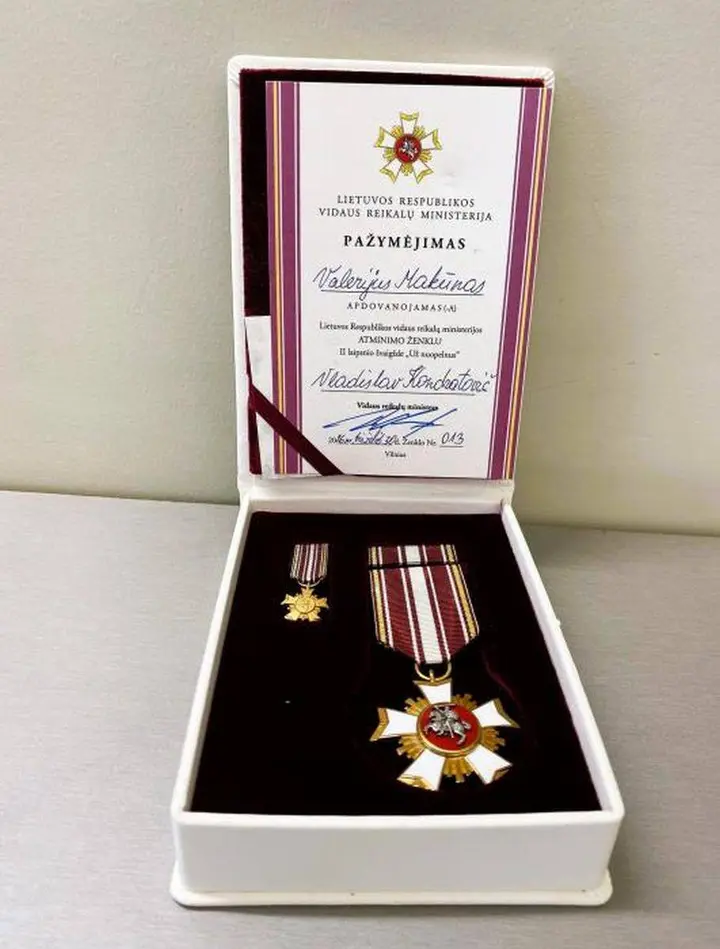 žvaigždės apdovanojimas